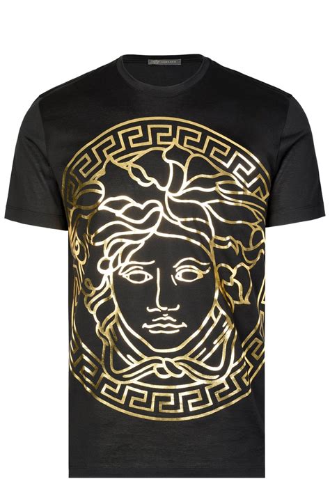 versace t-shirt medusa head|Versace look alike shirts.